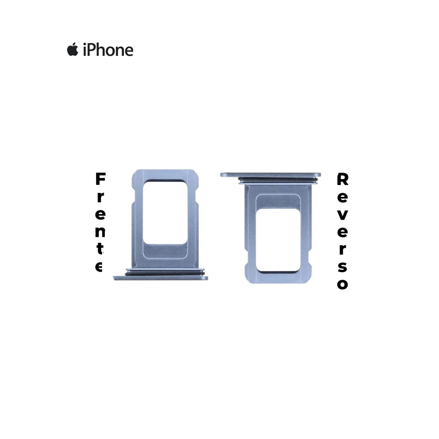 PORTA SIM IPHONE 14 AZUL