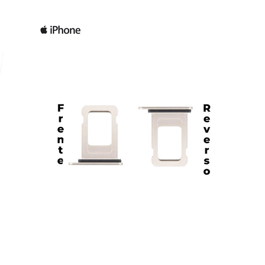 PORTA SIM IPHONE 14 BLANCO