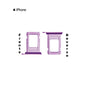 PORTA SIM IPHONE 14 PRO / 14 PRO MAX MORADO