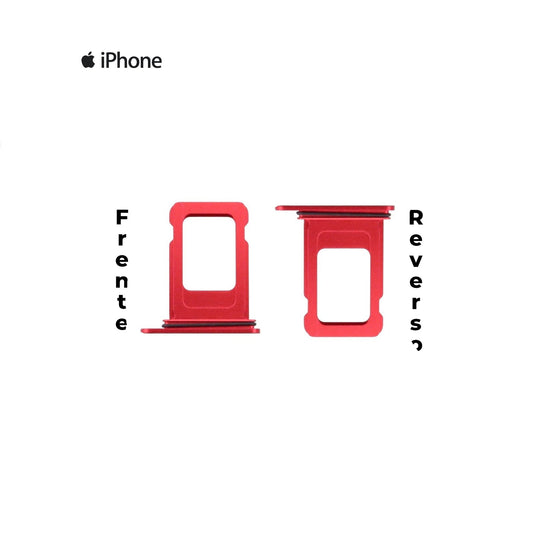 PORTA SIM IPHONE 14 ROJO