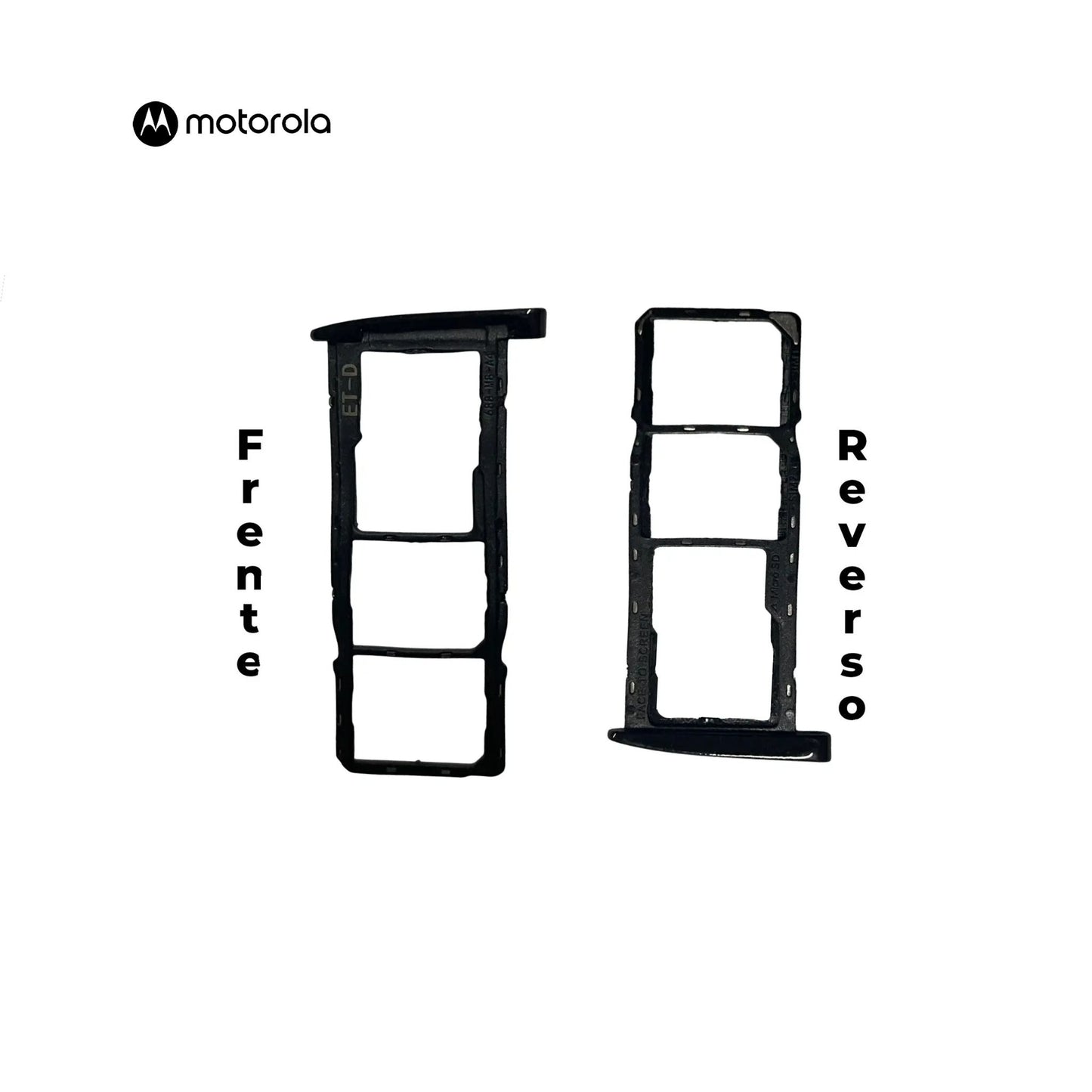 PORTA SIM MOTOROLA G6 NEGRO