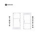 PORTA SIM MOTOROLA G52 , G72 , G82 BLANCO