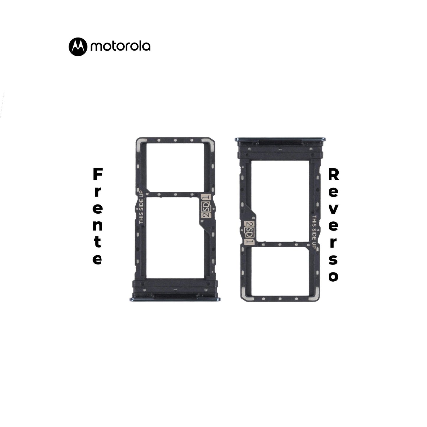 PORTA SIM MOTOROLA G52 , G72 , G82 NEGRO