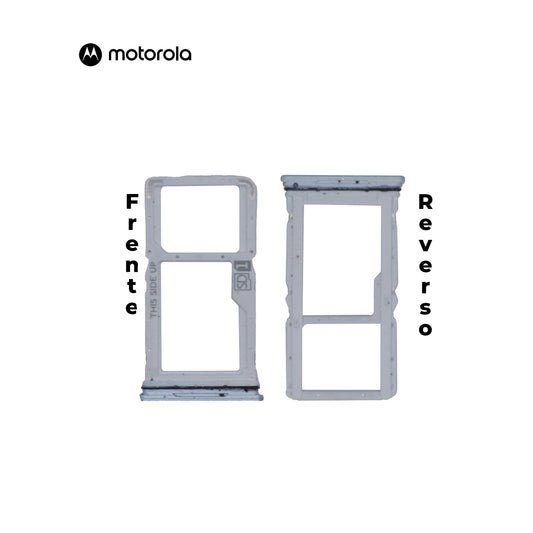 PORTA SIM MOTOROLA G84 AZUL CLARO