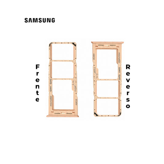 PORTA SIM SAMSUNG A23 NARANJA