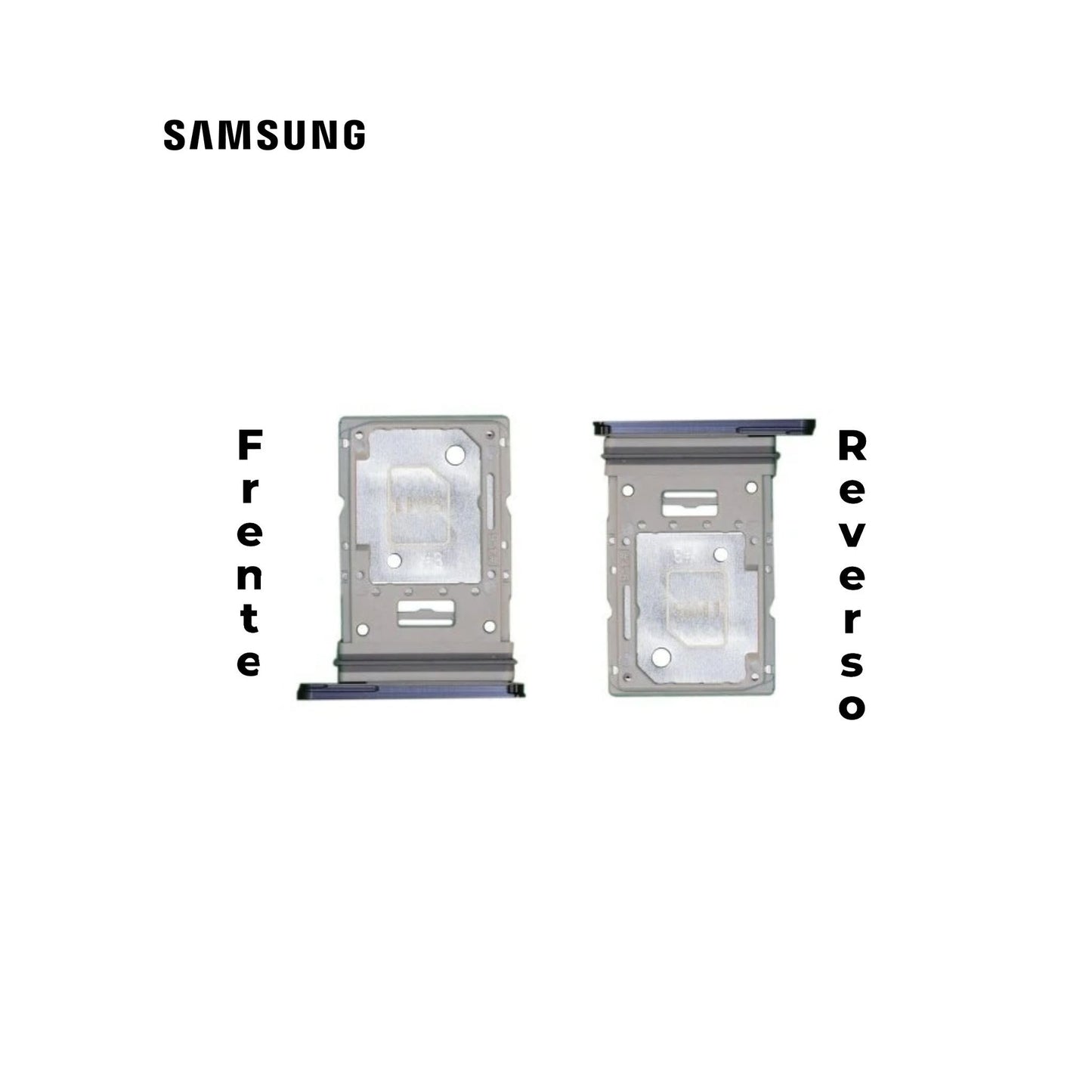 PORTA SIM SAMSUNG A55 AZUL MARINO