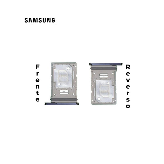 PORTA SIM SAMSUNG A55 AZUL MARINO