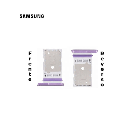 PORTA SIM SAMSUNG S24 FE MORADO