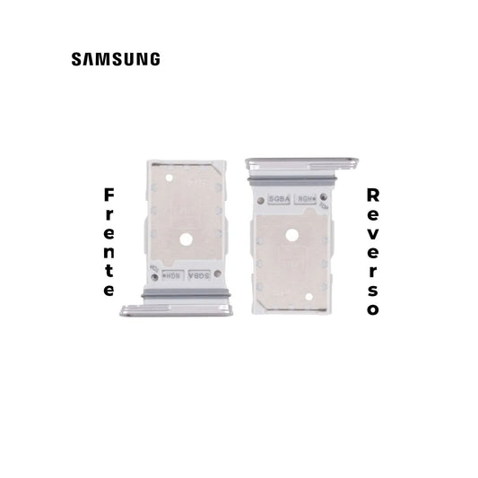 PORTA SIM SAMSUNG S24 FE PLATA