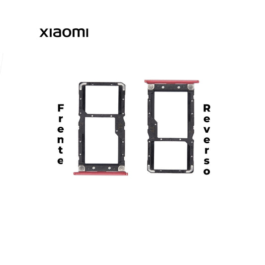 PORTA SIM XIAOMI REDMI 8 ROJO