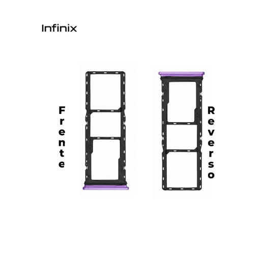 PORTA SIM INFINIIX HOT 50i LILA