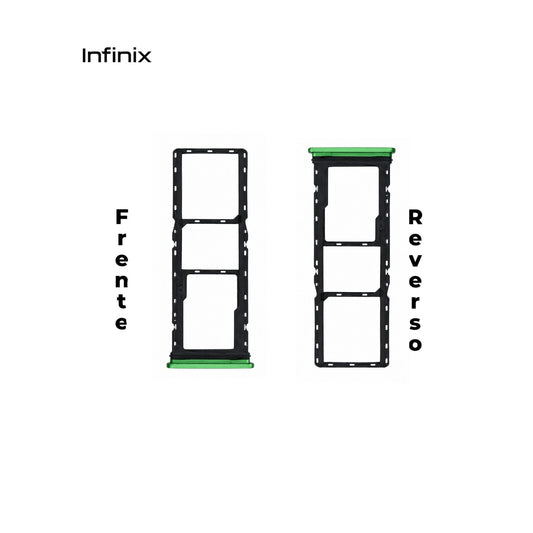 PORTA SIM INFINIIX HOT 50i VERDE