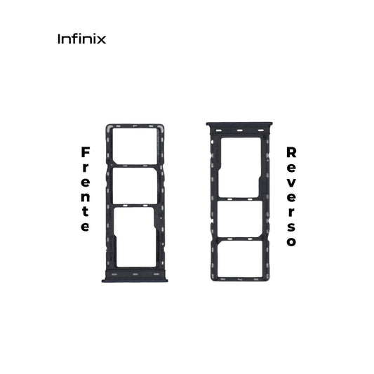 PORTA SIM INFINIX SMART 7 NEGRO