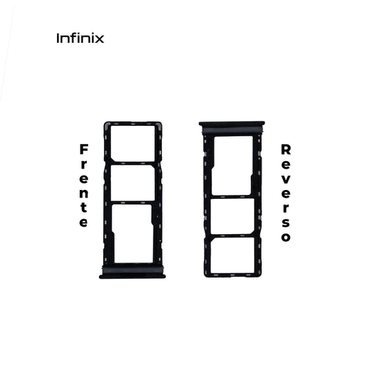 PORTA SIM INFINIX SMART 8 NEGRO