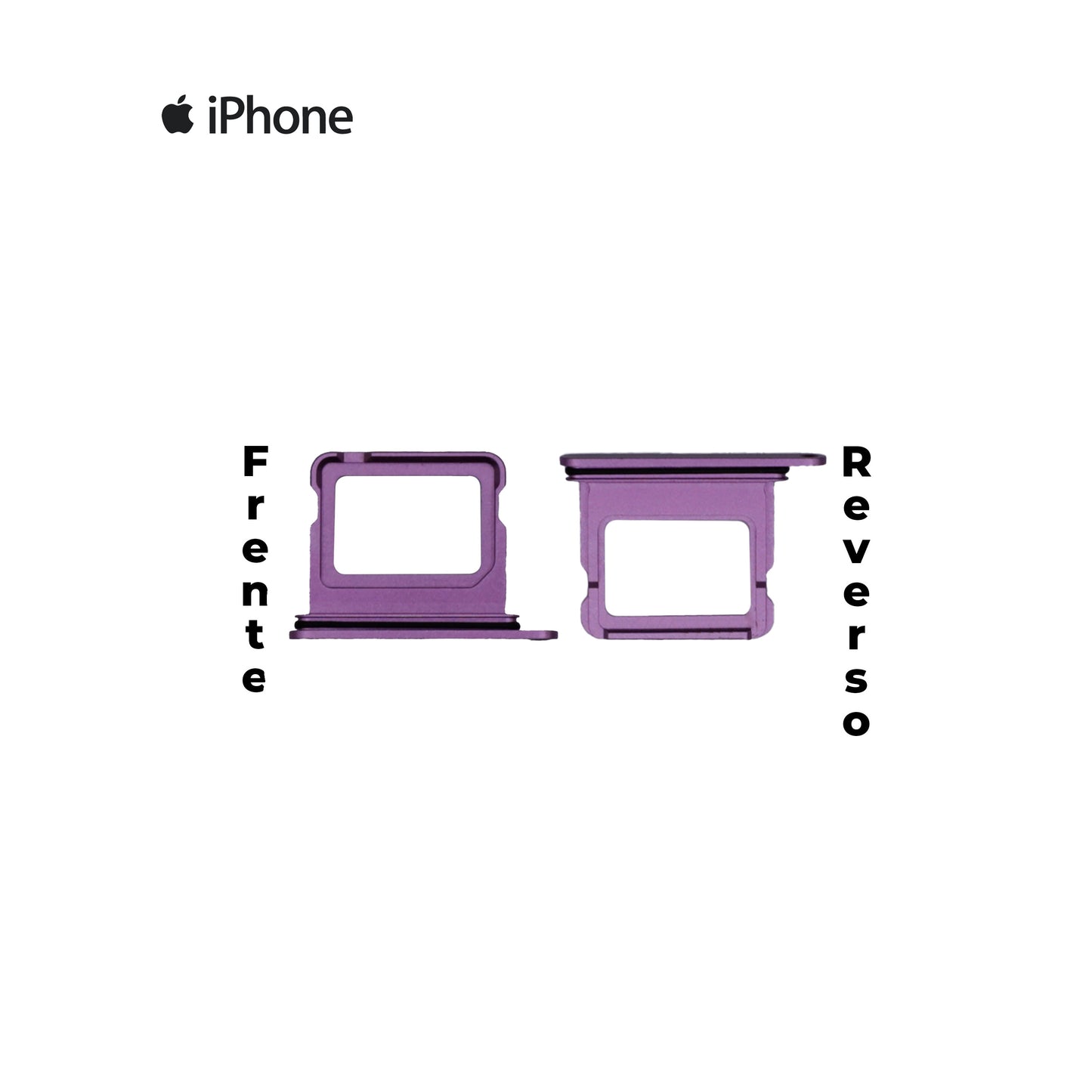 PORTA SIM IPHONE 16 / 16 PLUS ROSA