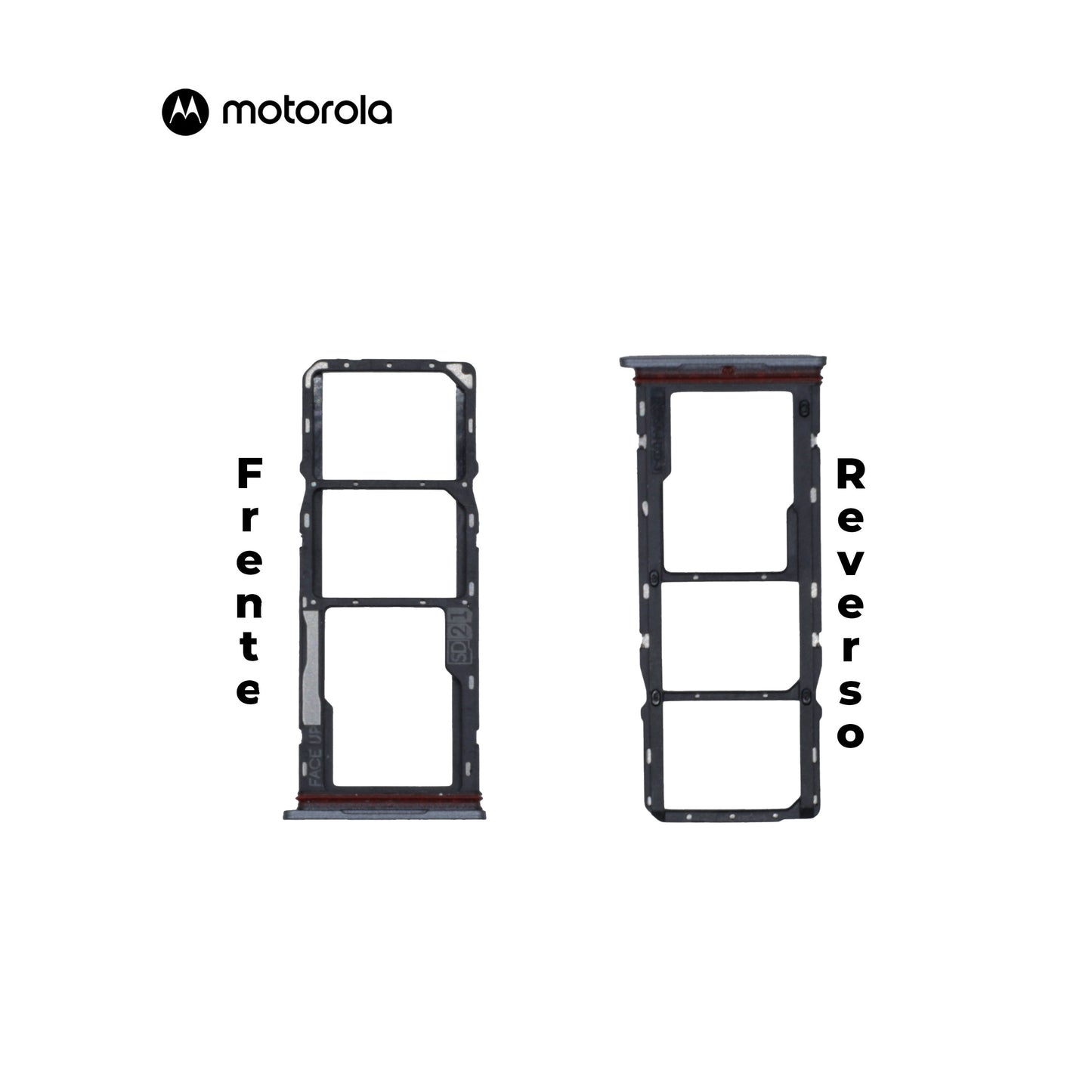 PORTA SIM MOTOROLA E15 GRIS