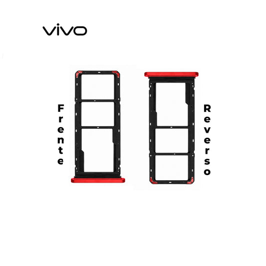 PORTA SIM VIVO Y15 ROJO