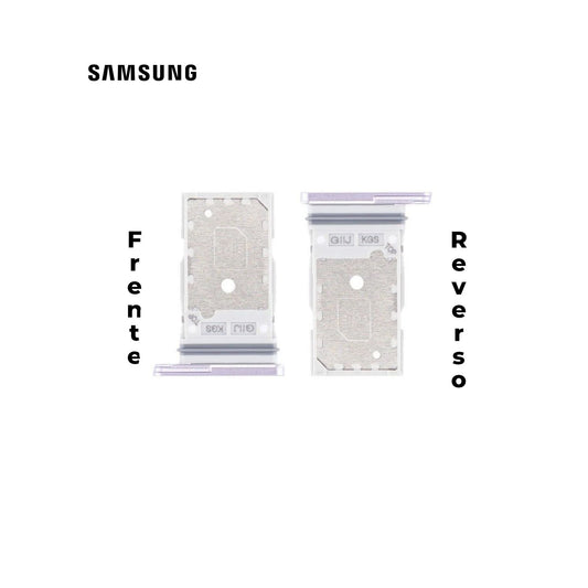 PORTA SIM SAMSUNG S21 FE LILA