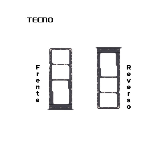 PORTA SIM TECNO SPARK 30 PRO NEGRO