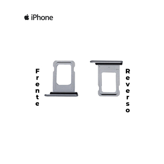 PORTA SIM IPHONE 16 PRO / 16 PRO MAX BLANCO/PLATA