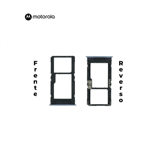 PORTA SIM MOTOROLA G53 AZUL
