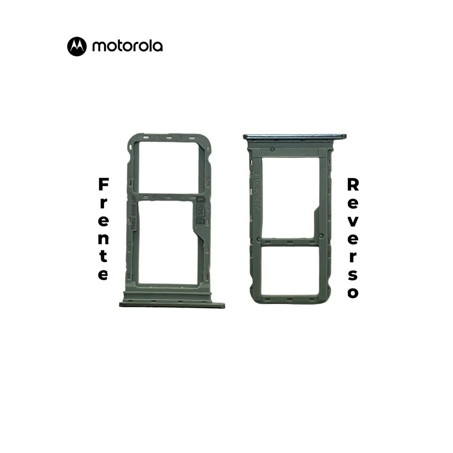 PORTA SIM MOTOROLA G60 , G60S VERDE