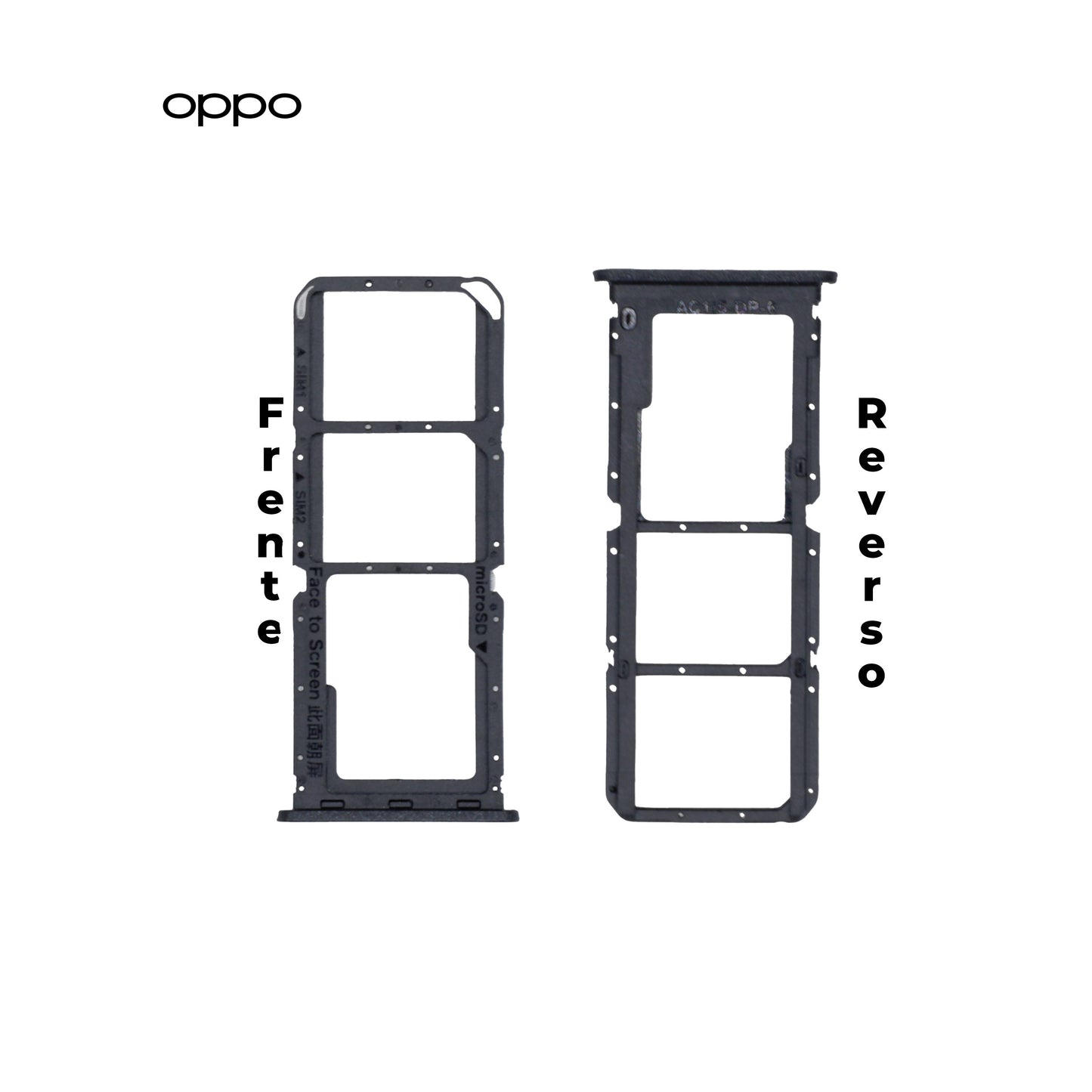 PORTA SIM OPPO A38 / A58 4G NEGRO