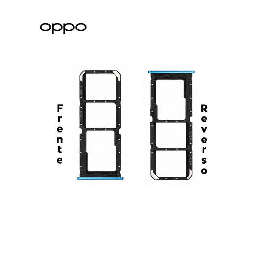 PORTA SIM OPPO A53 VERDE