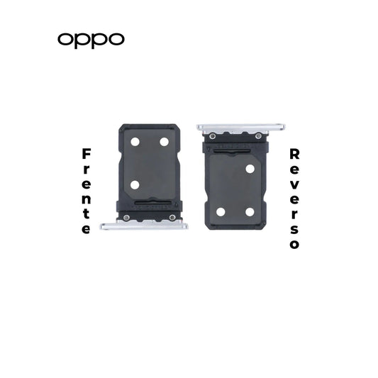 PORTA SIM OPPO FIND X5 PRO PLATA