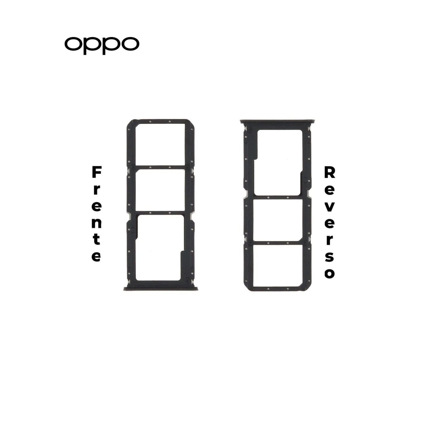 PORTA SIM OPPO RENO 6 LITE NEGRO