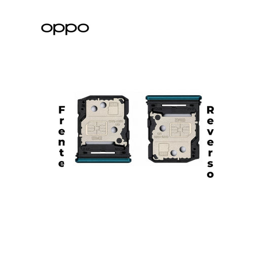 PORTA SIM OPPO RENO 12F 4G-5G VERDE