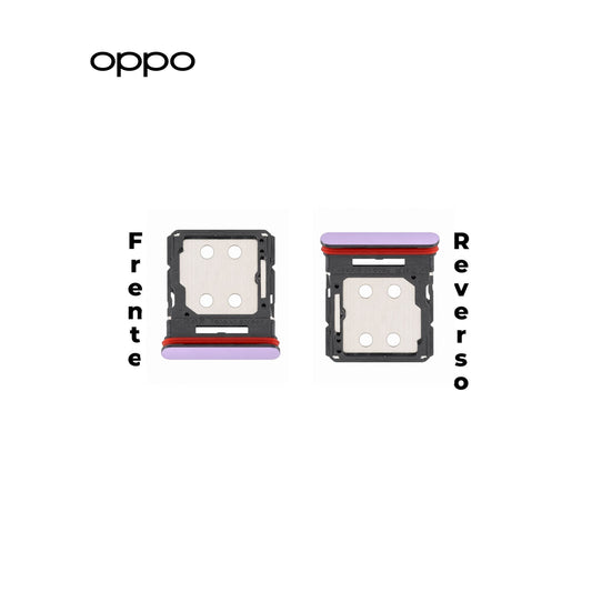 PORTA SIM OPPO RENO 13F LILA