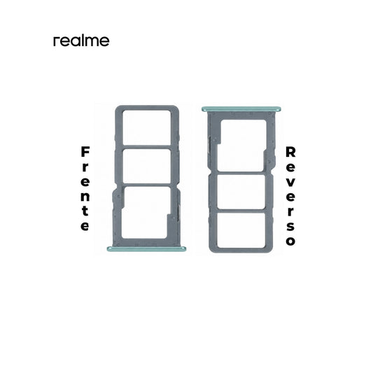 PORTA SIM REALME C30 VERDE
