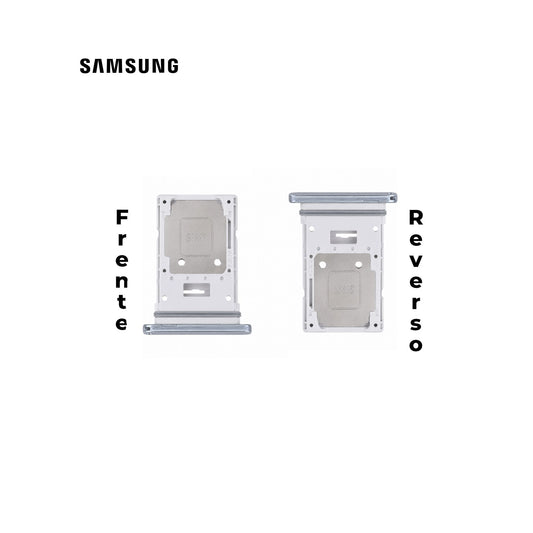 PORTA SIM SAMSUNG A55 AZUL CLARO