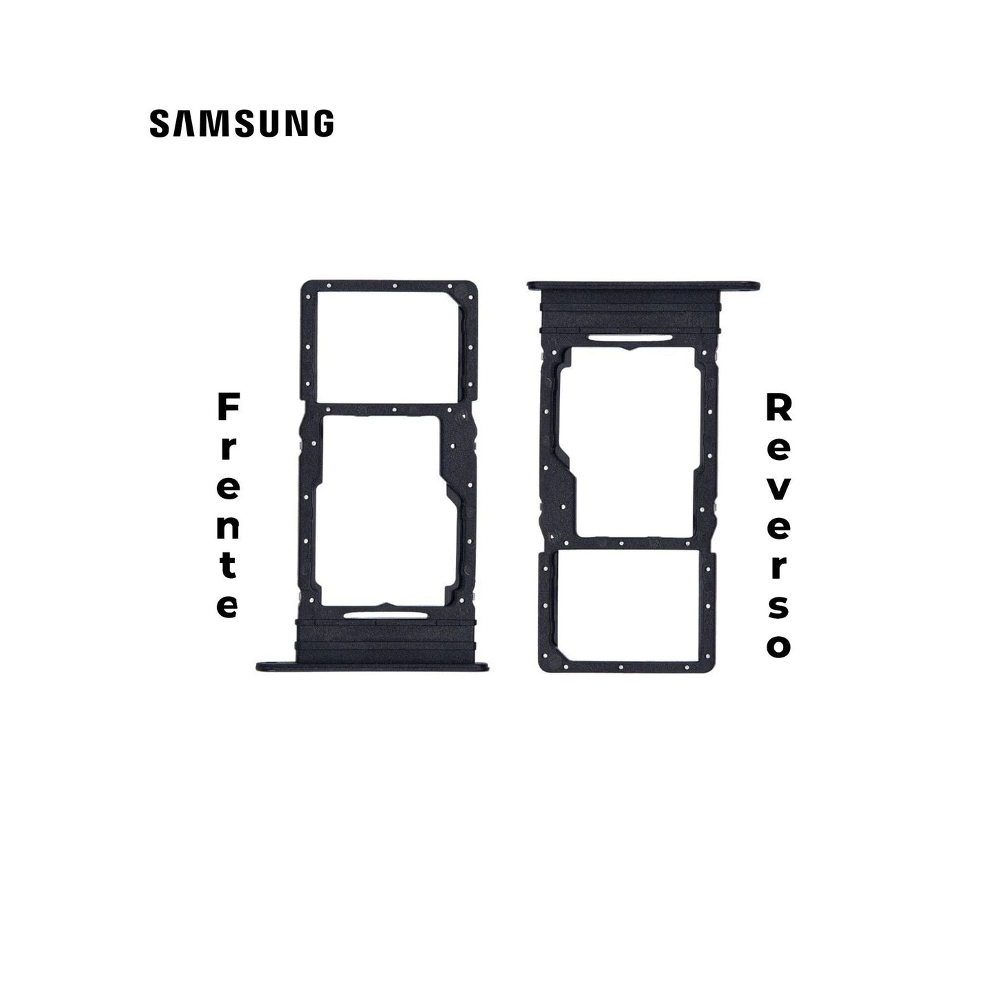 PORTA SIM SAMSUNG A16 5G NEGRO