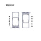 PORTA SIM SAMSUNG A16 5G PLATA