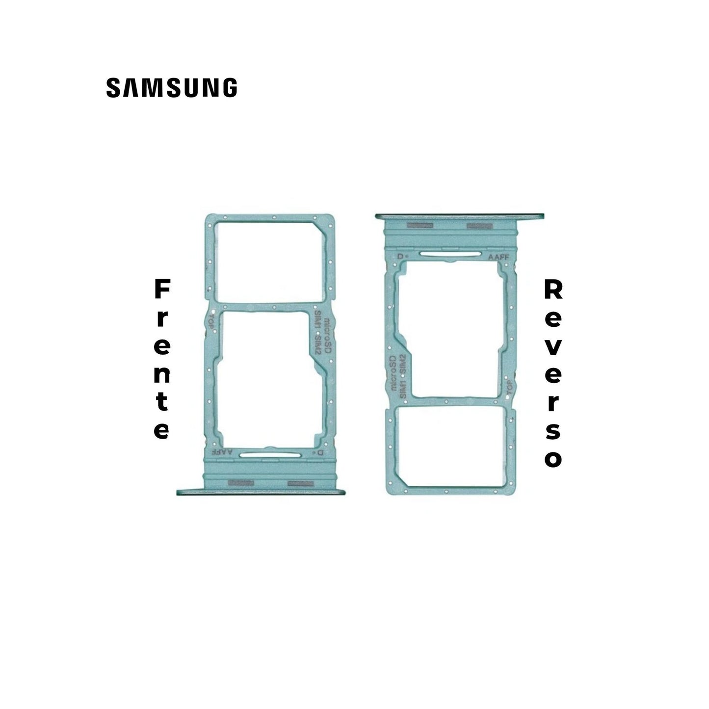 PORTA SIM SAMSUNG A16 5G VERDE