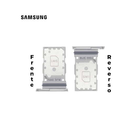 PORTA SIM SAMSUNG S22/S22 PLUS PLATA