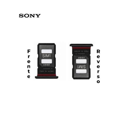 PORTA SIM SONY XA2 ULTRA NEGRO