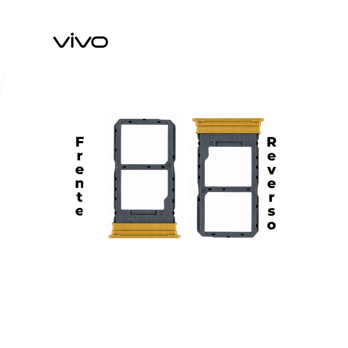 PORTA SIM VIVO Y36 5G DORADO (UN SIM)
