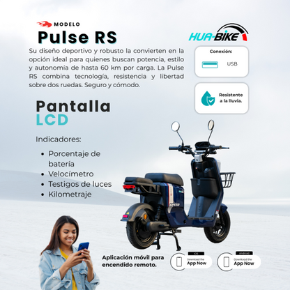 HUA-BIKE BICICLETA ELECTRICA PULSE RS