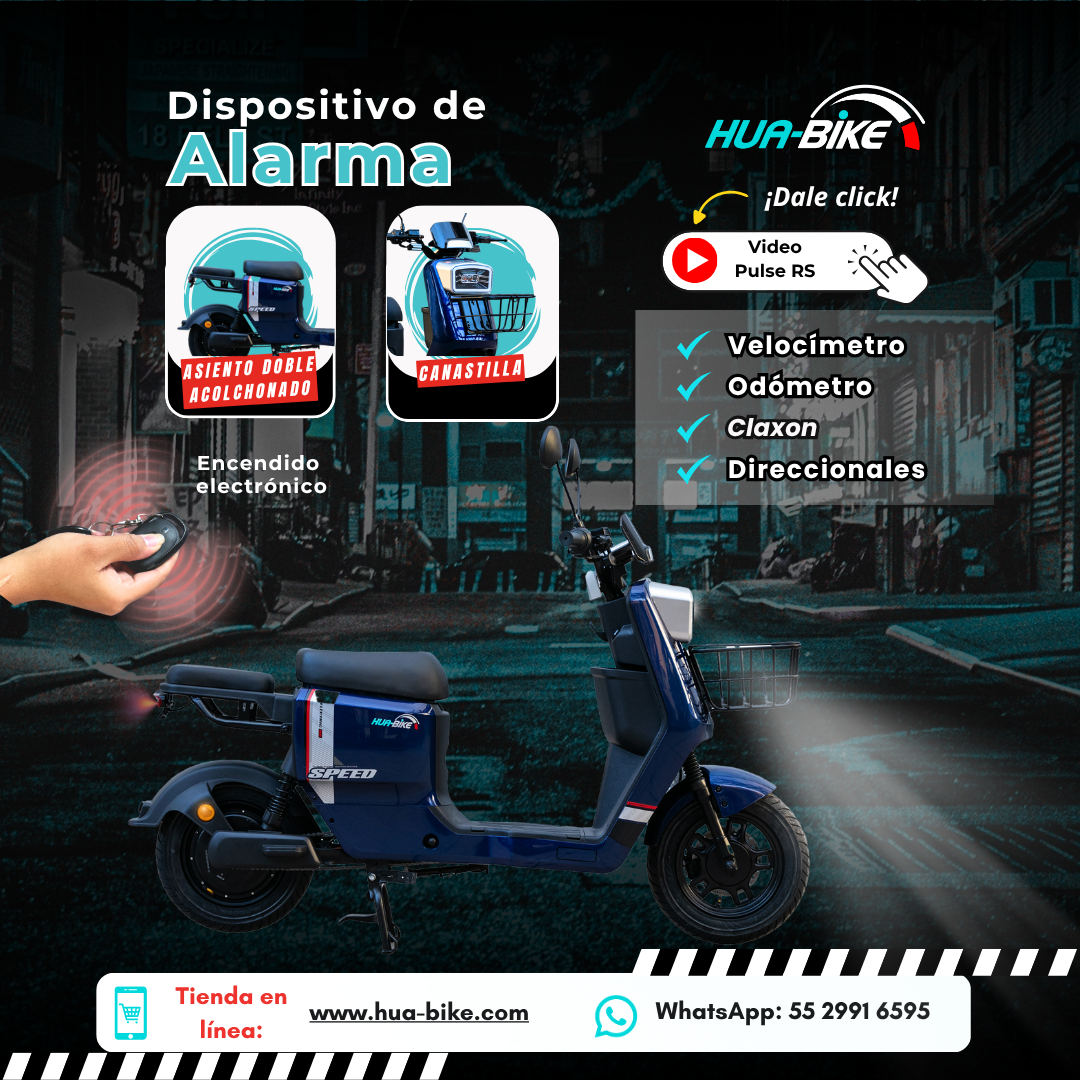 HUA-BIKE BICICLETA ELECTRICA PULSE RS