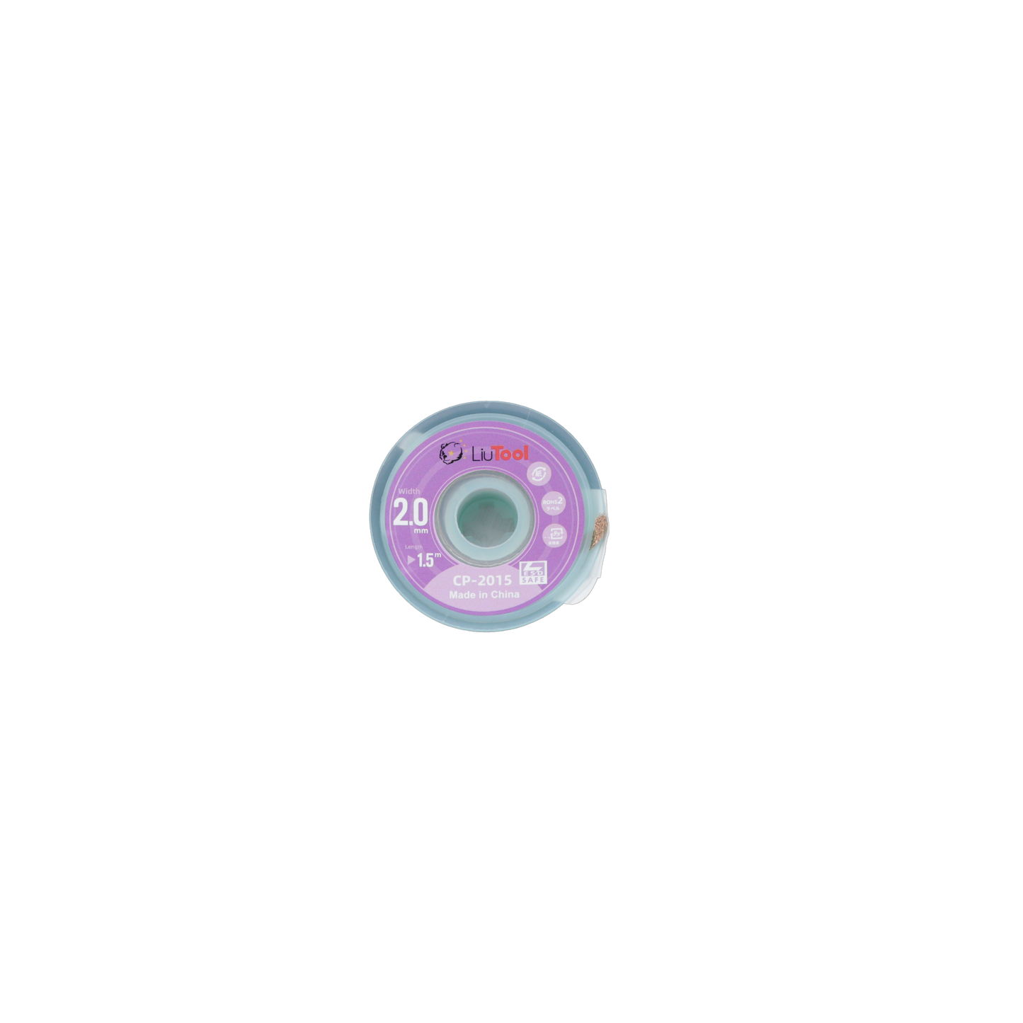 LIUTOOL MALLA DESOLDADORA 2 mm X 1.5 mts