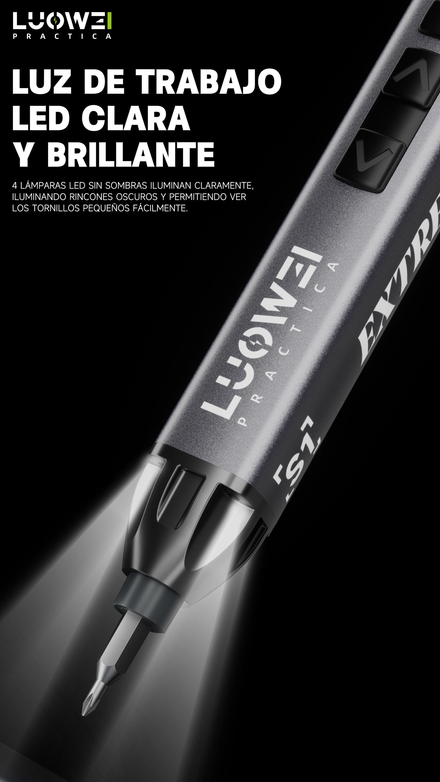 LUOWEI DESARMADOR ELECTRICO JIREN LW-S1