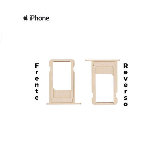 PORTA SIM IPHONE 6G DORADO