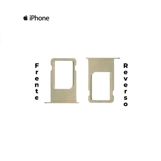 PORTA SIM IPHONE 6G PLUS DORADO