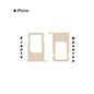 PORTA SIM IPHONE 6S PLUS DORADO