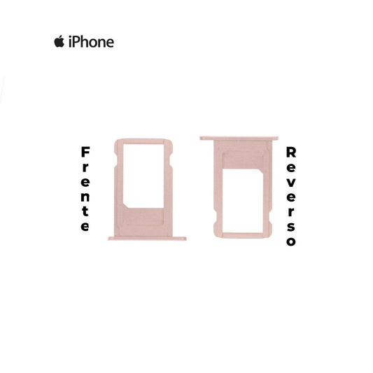 PORTA SIM IPHONE 6S PLUS ROSA