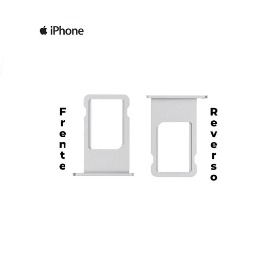 PORTA SIM IPHONE 6S PLATA