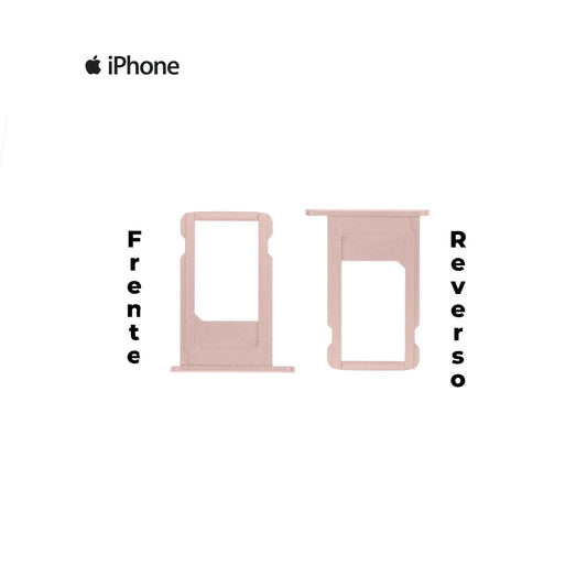 PORTA SIM IPHONE 6S ROSA